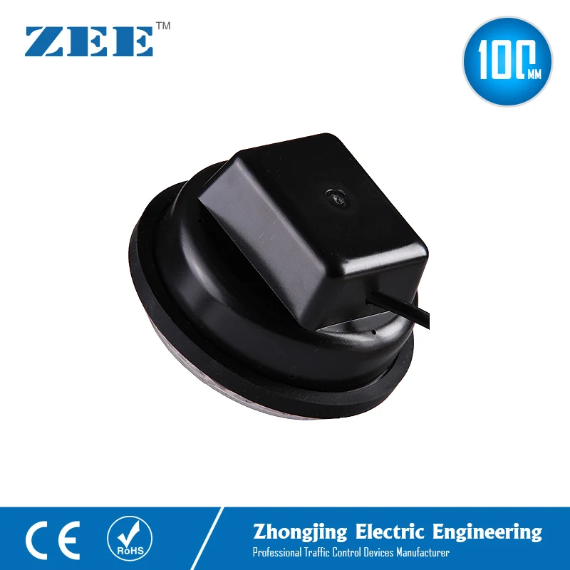 Semáforo de pedestres verde, 4 polegadas, pequeno, luz, módulos de trânsito, 100mm