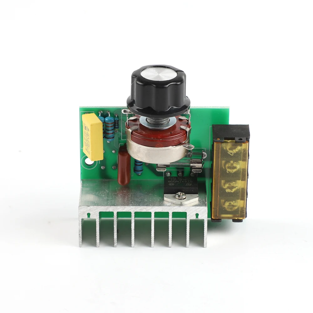 4000W High Power Silicon Control electronic Voltage Regulator Thermoregulation Rate 220V