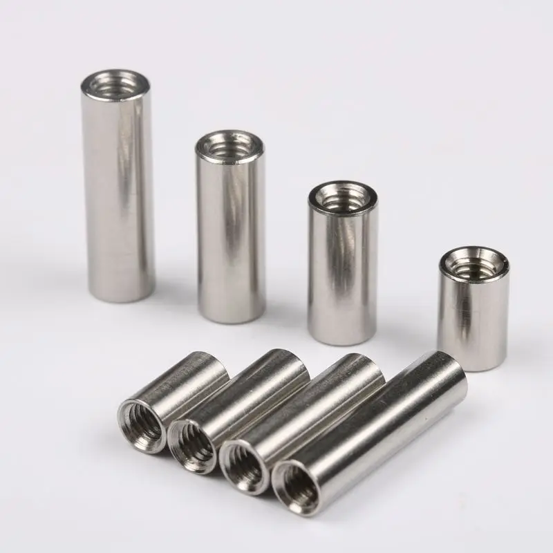20 Pieces Lot M4 Screw Connect Rod Knife Handle Screw Cylindrical Nuts Connecting Pipe Rivet M4 Thread