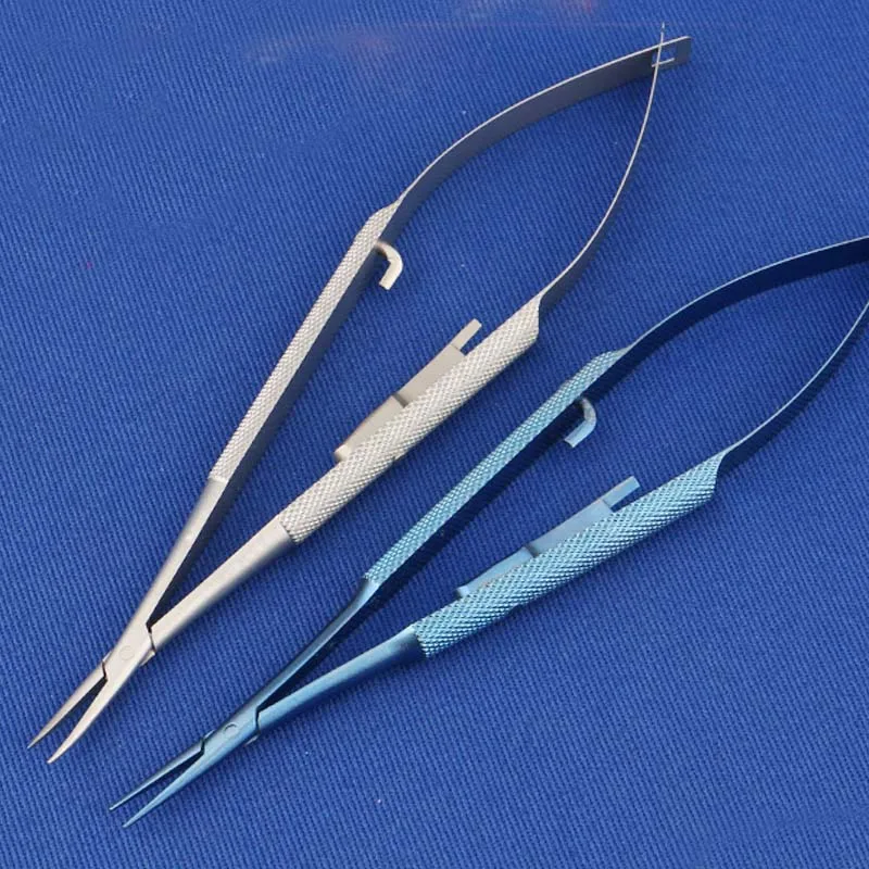 Pince à poignée d'aiguille de Type verrouillage à coude droit, outil de préhension d'aiguille Durable pour les travaux de précision