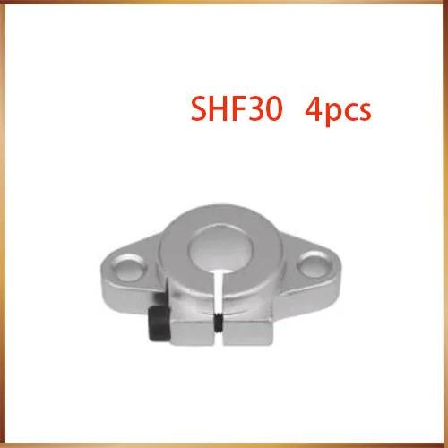 

High quality 4pcs SHF30 horizontal linear shaft support 30mm Linear Rail Shaft Support XYZ Table CNC SHF Series Rail Shaft