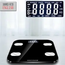 Digital BMI Scale Bluetooth Floor LCD #6