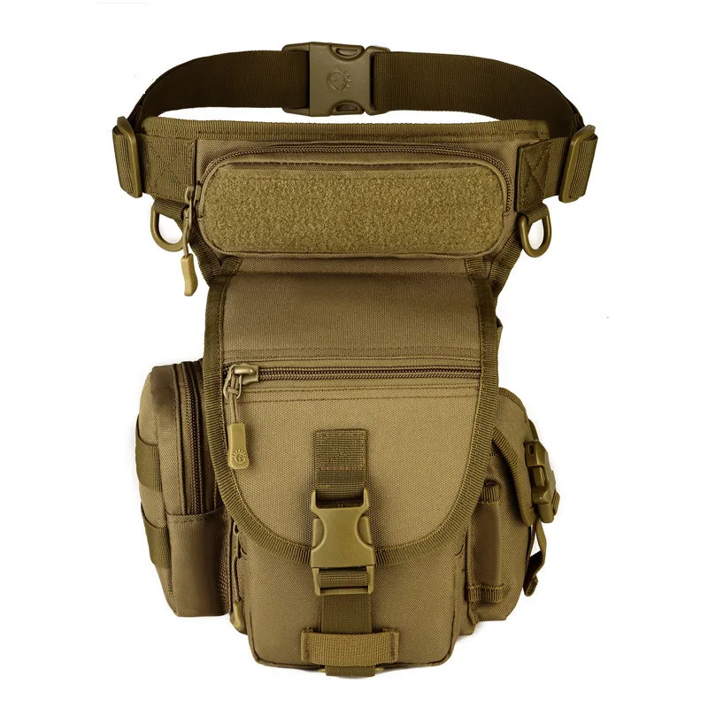 Outdoor Multifuntional Tactical Drop Leg Bags Swat Military Hunting Tool Waist Packs Outdoor Sports Nylon Bag