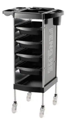 Hair salon tool cart beauty salon tool cart 6 floor barbershop cart.