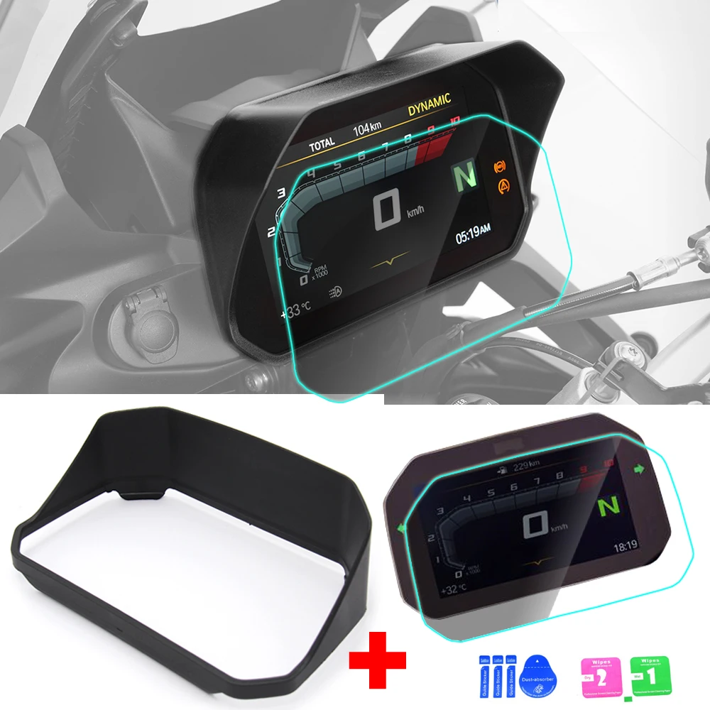 

New arrival!!! Speedometer sun visor with protection film For BMW R1200GS F850GS F750GS F 850GS 750GS 1250GS Adventure 2018 2019