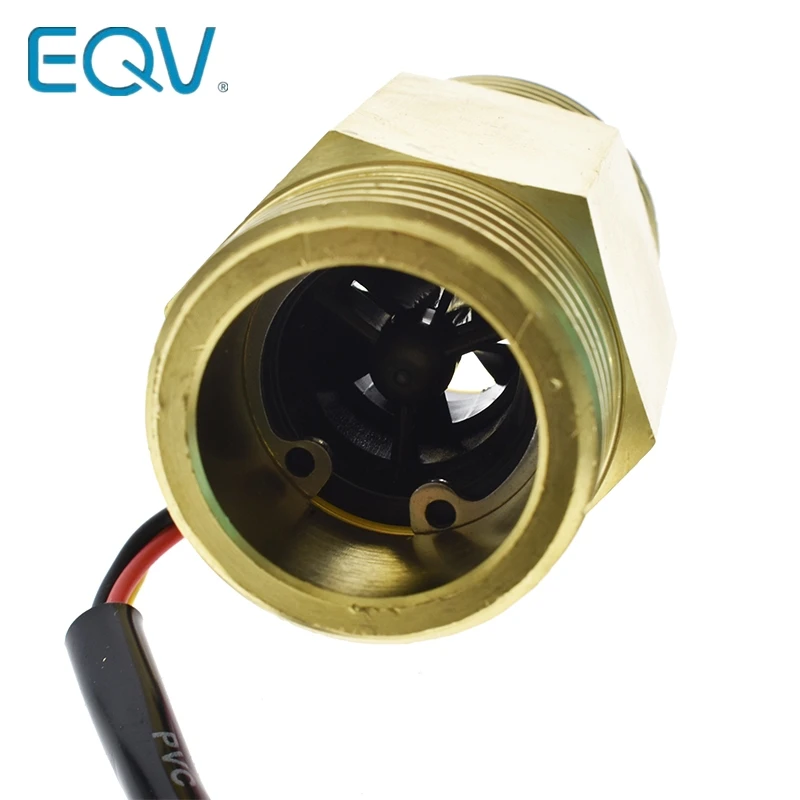Water Flow sensor Hall Sensor Switch Flow Meter DN25 brass water meter Industrial turbine flowmeter 1 Inch water flow sensor