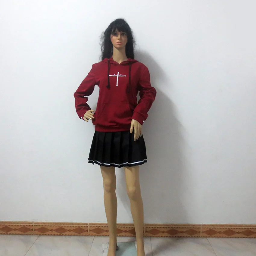 Fate/stay night Tohsaka Rin Christmas Party Halloween Uniform Outfit Cosplay Costume Customize Any Size