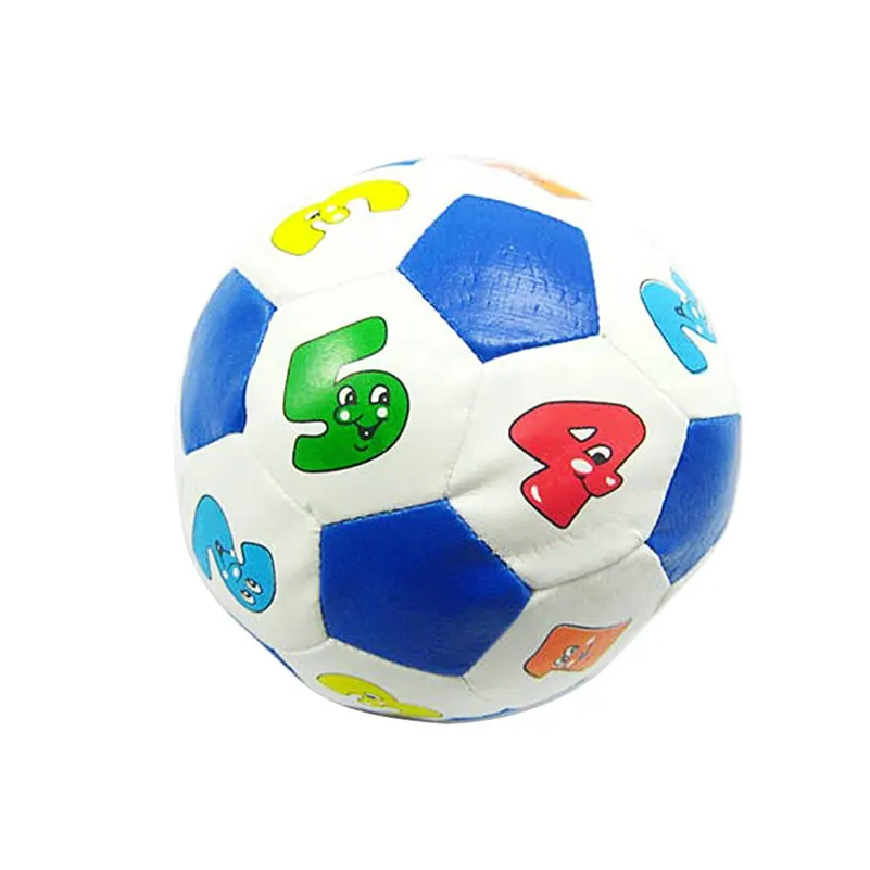 Children Kids Educational Development Toy Baby Learning Colors Number Rubber Ball Plaything Outdoor Sport Football High Quality