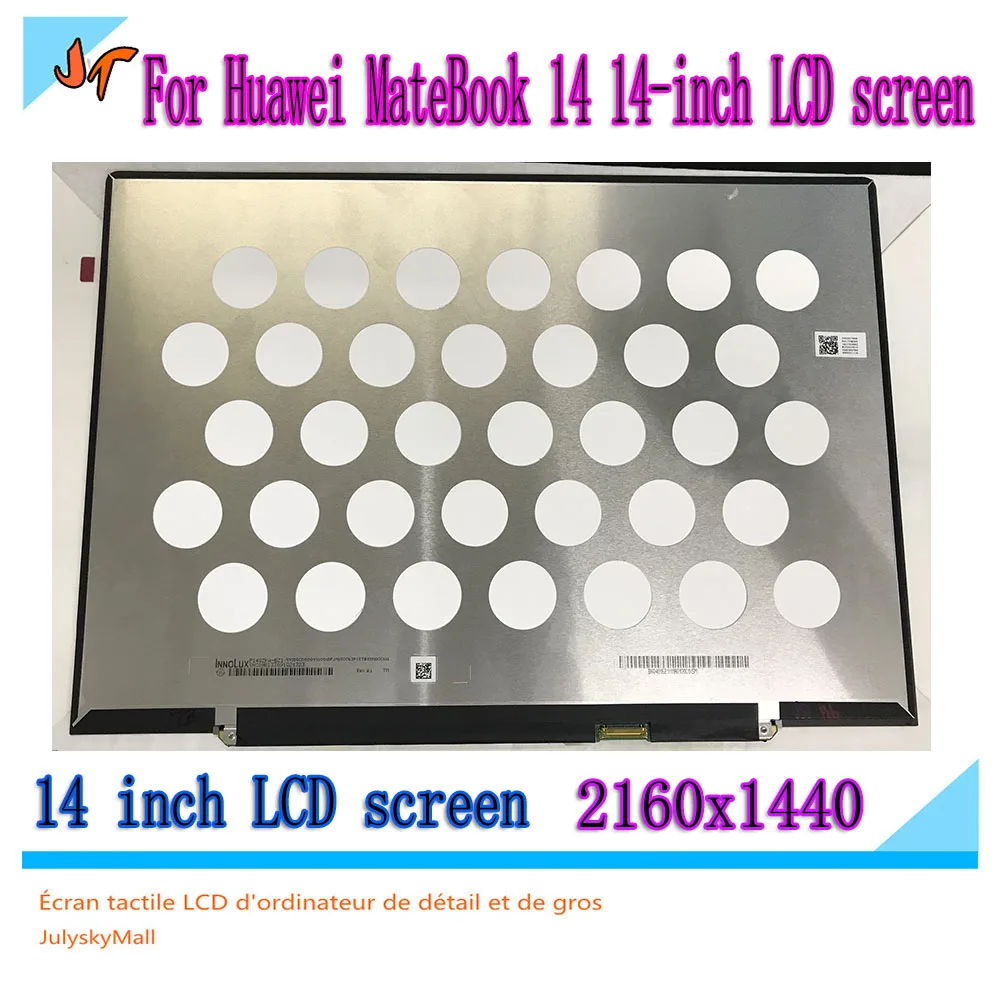 14-inch 2160*1440 resolution 100% sRGB LCD screen assembly, original Huawei matebook 14 screen replacement KLV-W19 KLV-W29 WX9