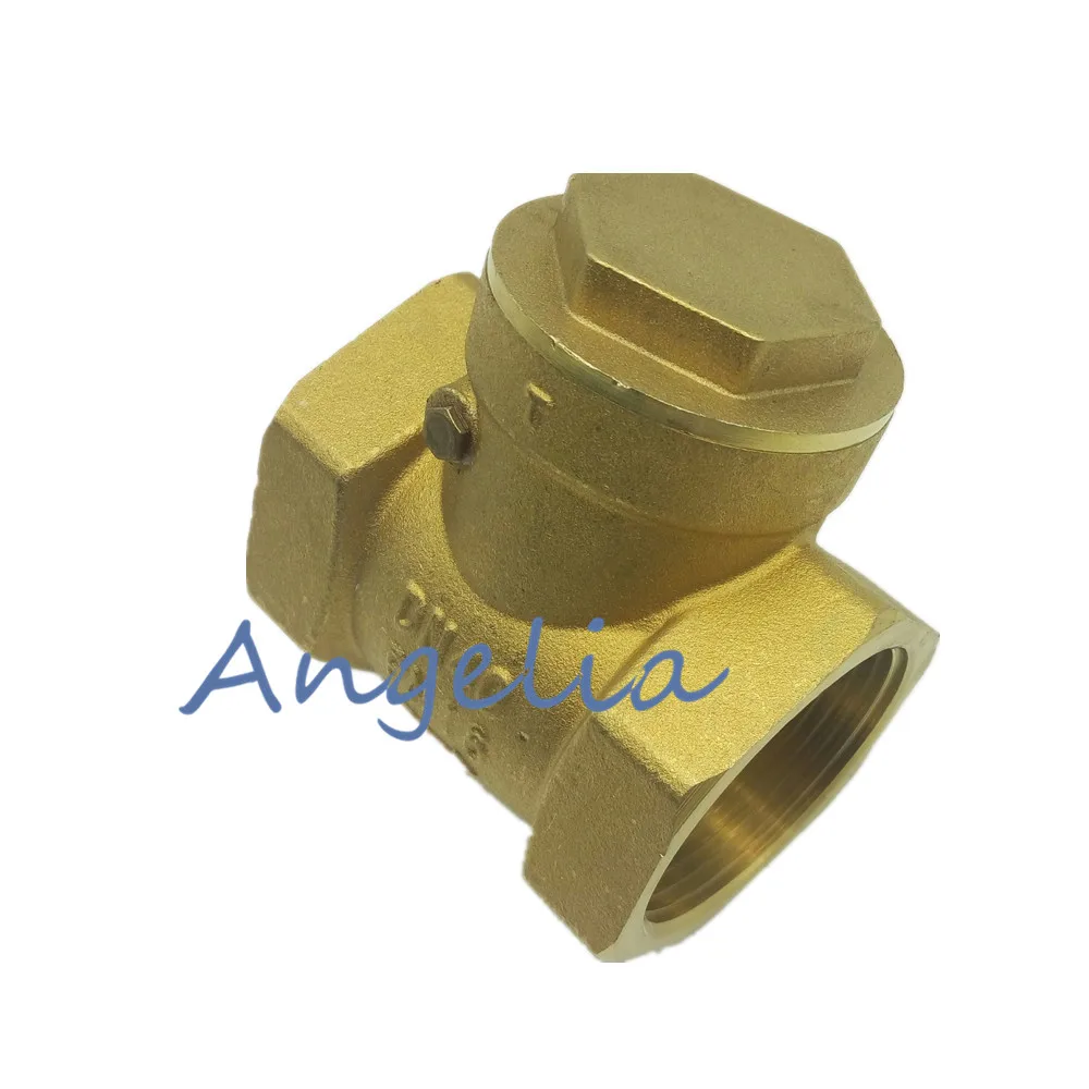 

1/2" DN15 BSP Female Brass Swing Check Valve 232Psi Prevent Water Backflow