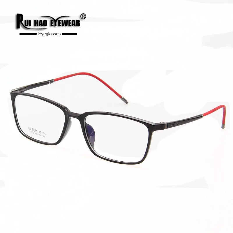 

Rui Hao Eyewear Rectangle Glasses Frame 2 Color Retro Optical Frame Women 11g Ultem Spectacles Popular Eyeglasses Frames 17072