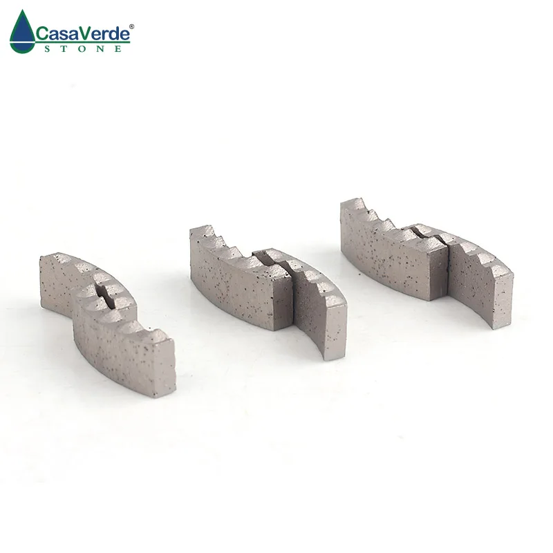 DC-DSCB02 M typ 24x4x10mm wiertło z rdzeniem diamentowym segmenty do wiercenia na mokro — zdjęcie 5