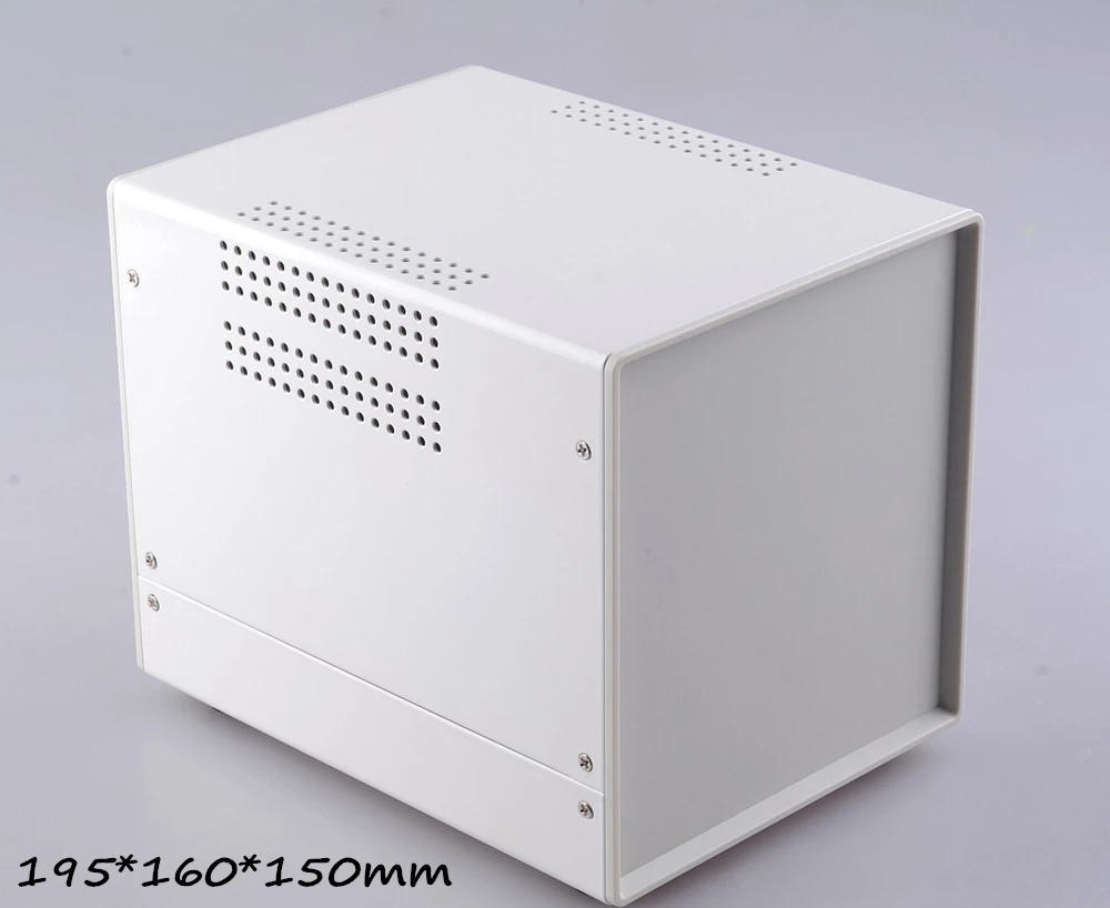 195*160*150mm iron enclosure Metal electronic project box Housing diy junction case profiles suppliers instrument enclosure