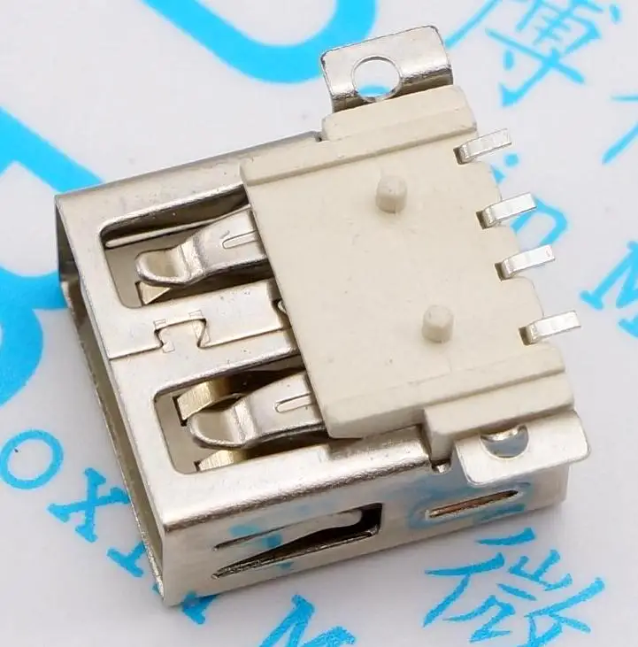 10 szt. Złącze żeńskie USB AF SMD Pełne SMD Big 4PIN Typ A matka A
