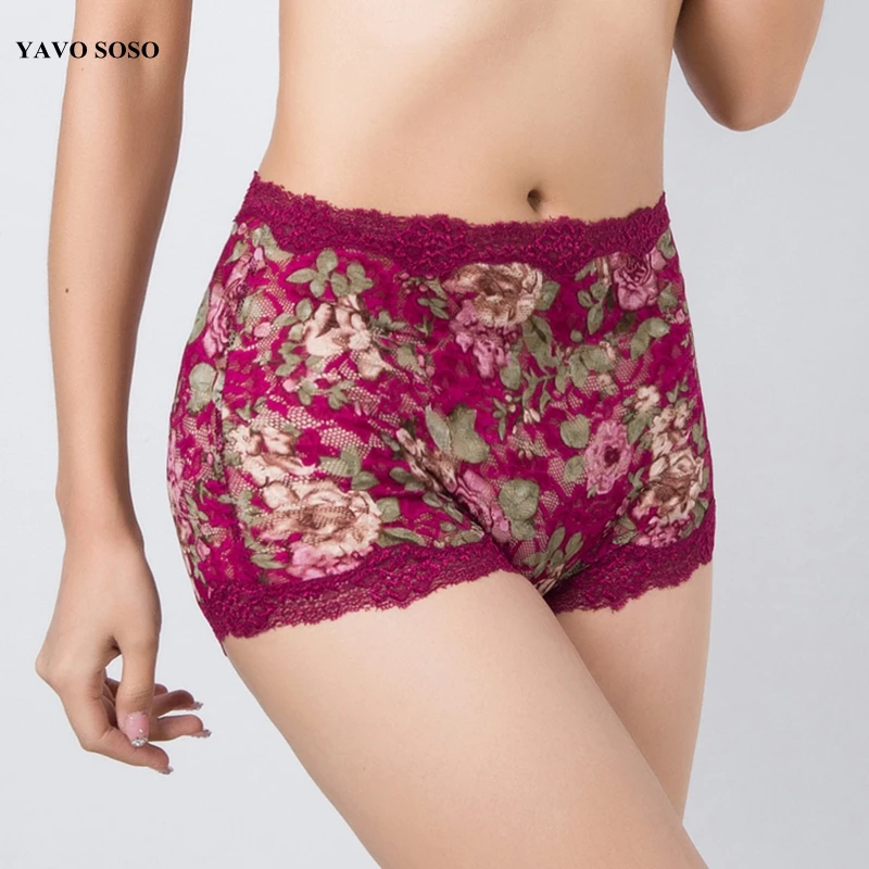 High Quality Hollow Out Flower Women\'s Briefs Sexy Lingeries Plus Size 6XL Underwears Short Thin Shaper Female Panties