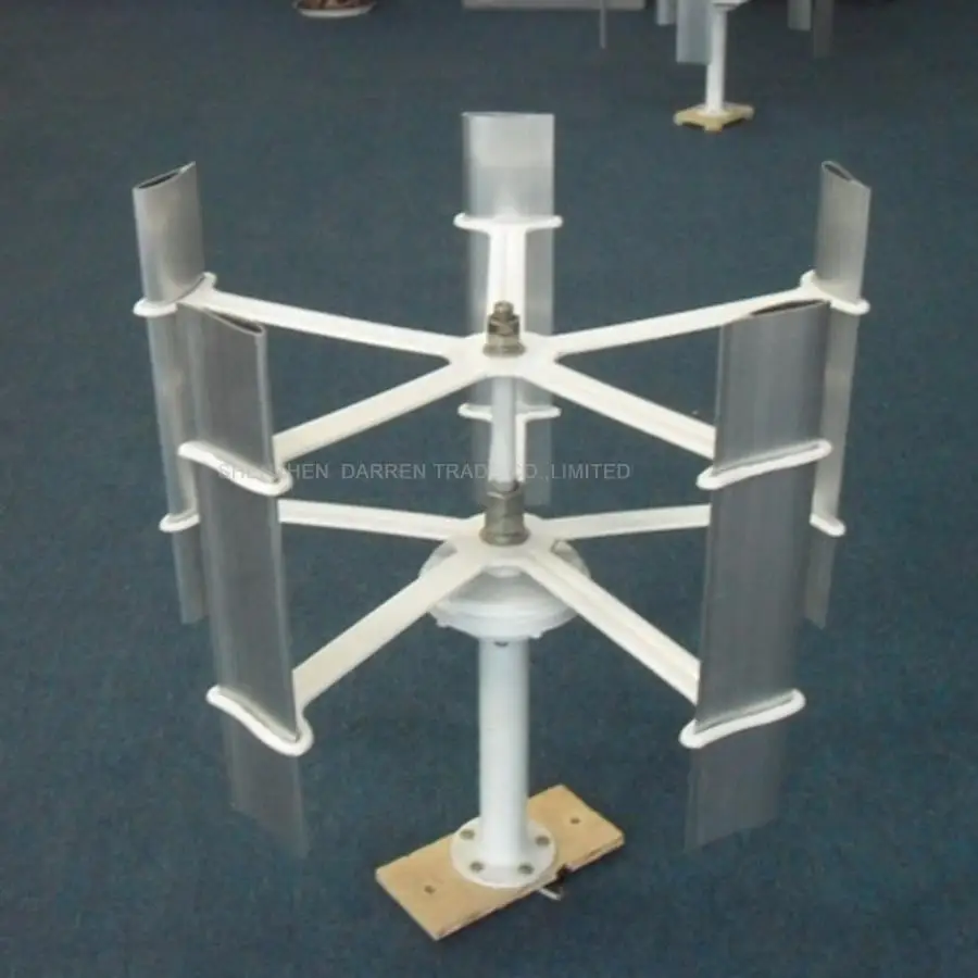 12V Wind Turbine High Efficient Domestic Wind Turbine Small Generator 5 Blades Wind Energy Rotor