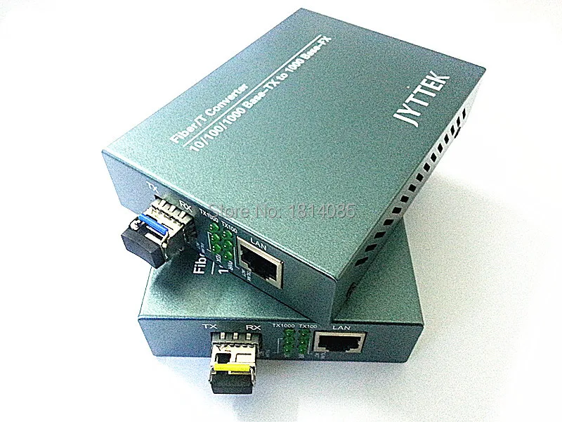 

Hot Sale SFP1000Mbps Media Converter Singlemode Singlefiber Gigabit Transceiver 80KM LC port Industrial transceiver