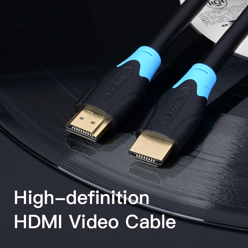 Vention สาย HDMI 2.0ความเร็วสูง4K 3D 60Hz HDMI To HDMI สายชาย-ชายสำหรับ HD TV LCD แล็ปท็อป PS3โปรเจคเตอร์สายคอมพิวเตอร์