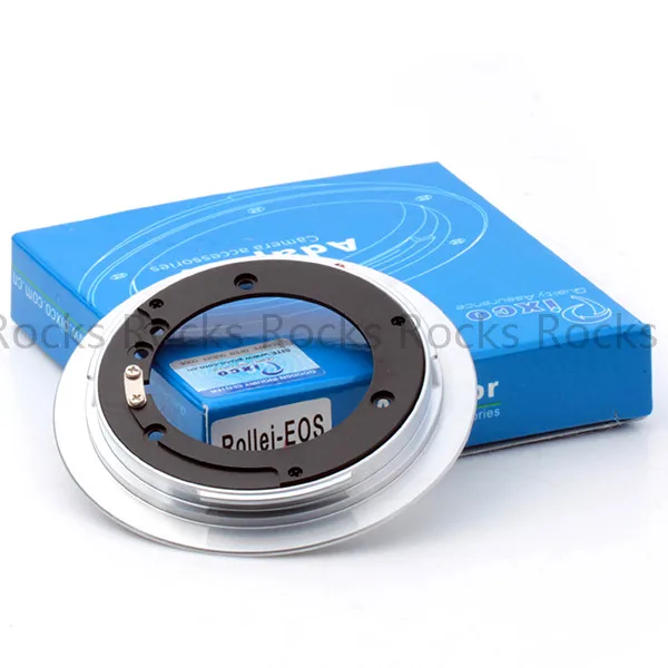 Pixco ống kính núi adapter suit đối rollei qbm lens để canon eos máy ảnh 7D Mark II 5D III 6D 70D 60D 100D 700D 550D 600D 650D 5DII