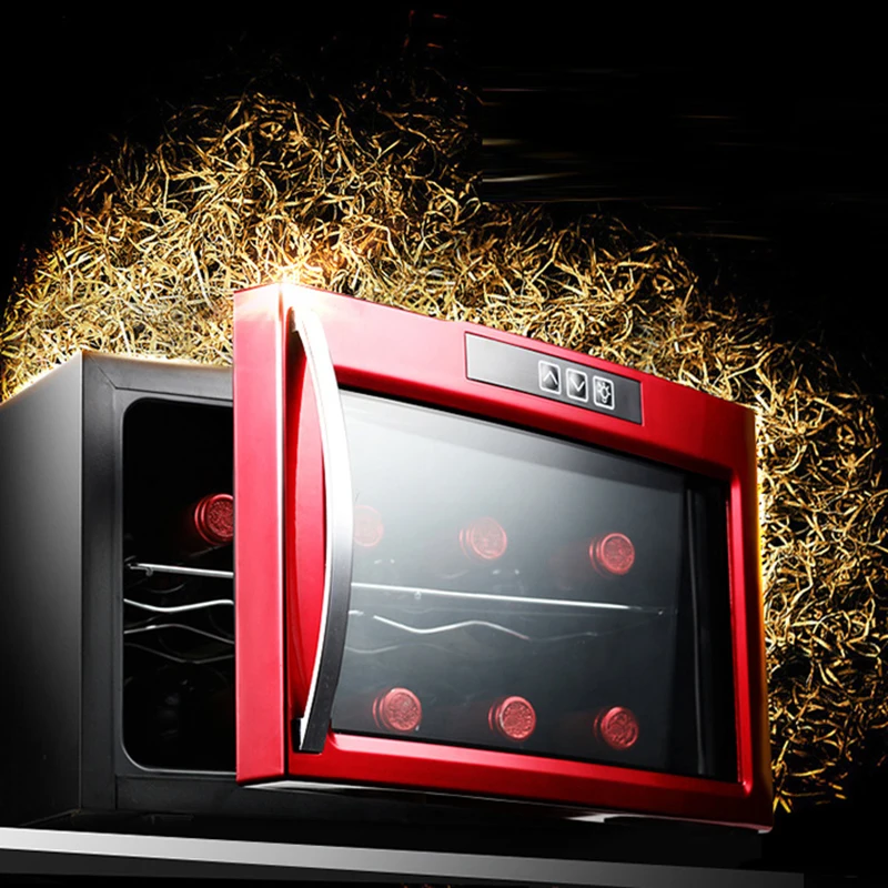 Wine Display Mini Refrigerator 23L Red Wine Storage Case Household Constant Temperature Refrigerated Wine Cabinet