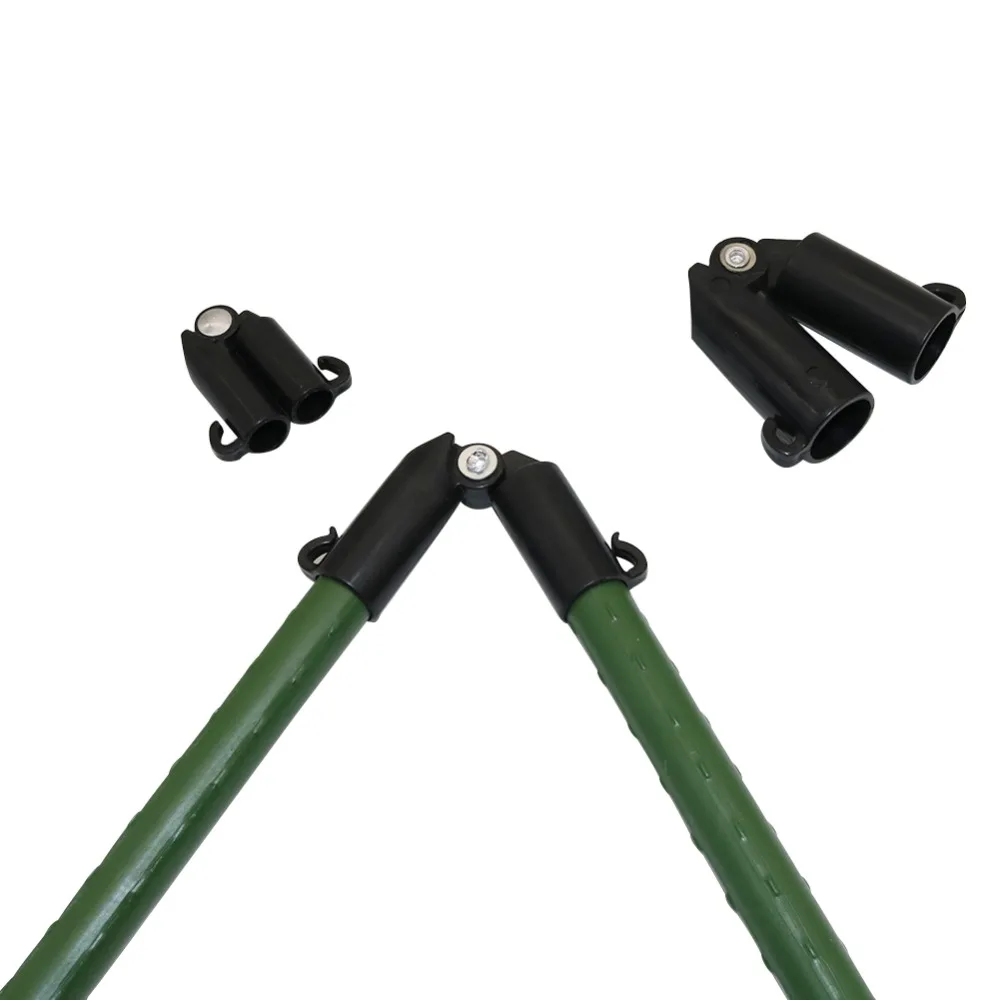 2pcs Plant Support Awning Pillar Accessories A Clip Quickly Garden Up Steel Climbing Vine Pipe Plant Support Bracket Bracket