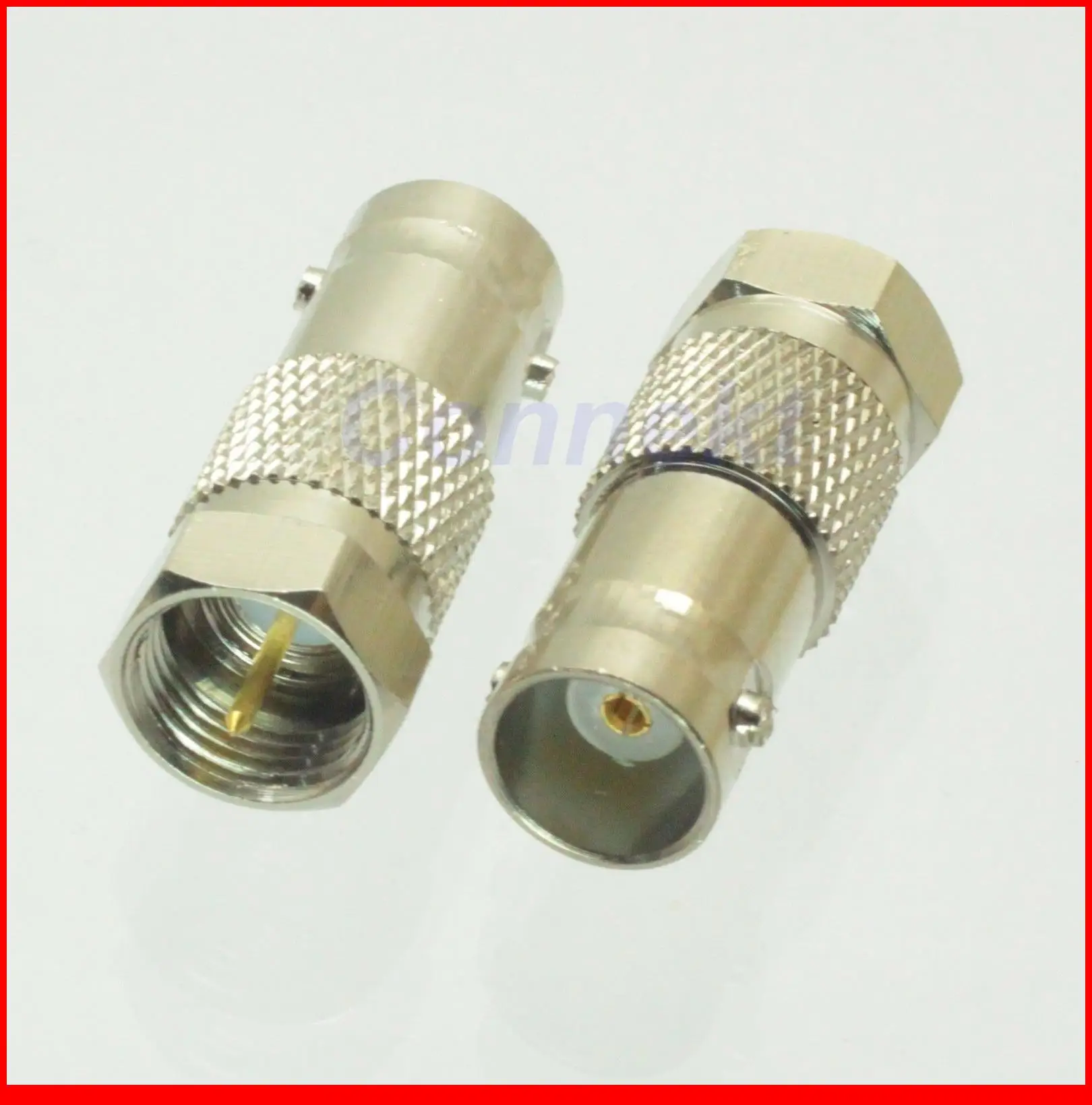 

10pcs/lot BNC female jack to F male plug RF coaxial adapter connector