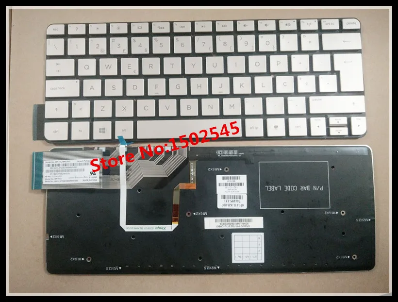 

Новая Оригинальная клавиатура для ноутбука HP Spectre X2 13-H 13-H200 13-H211nr POR 742110-131 737193-131