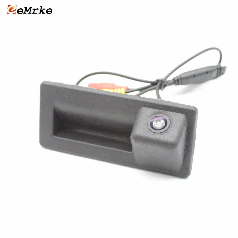 

EEMRKE CCD Trunk Handle Camera HD Night Vision Car Rear Camera for Audi RS4/ RS4 Avant Quattro 2018 2019 2020