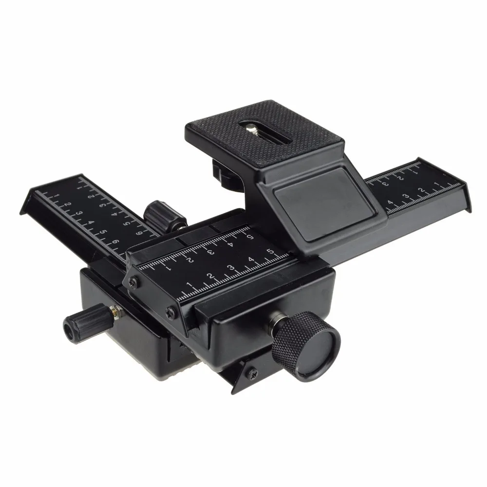 4 way Macro Shot Focusing Rail Slider for SLR DSLR DC