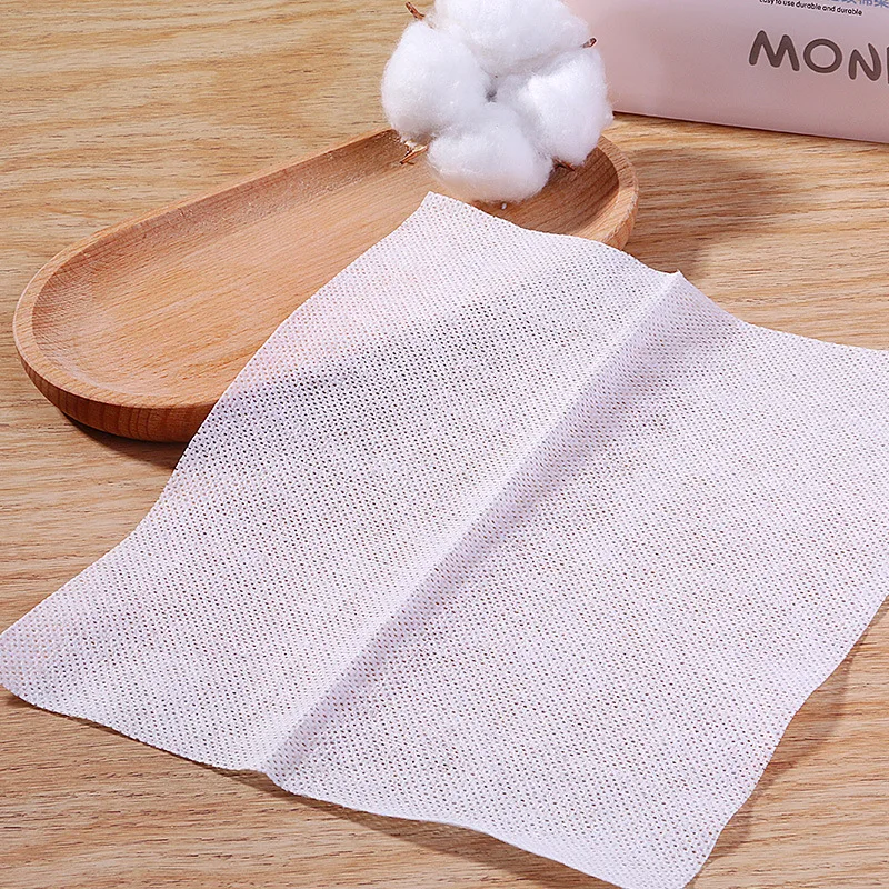 Disposable Face Towel 100 Pieces Extractive Type Makeup Remover Cotton Pads Net Wet And Dry Cleansing Towel Skin Cleansing Care