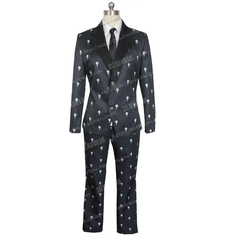 

2025 Bruno Bucciarati Customized Uniforms Cosplay Costume Black Version