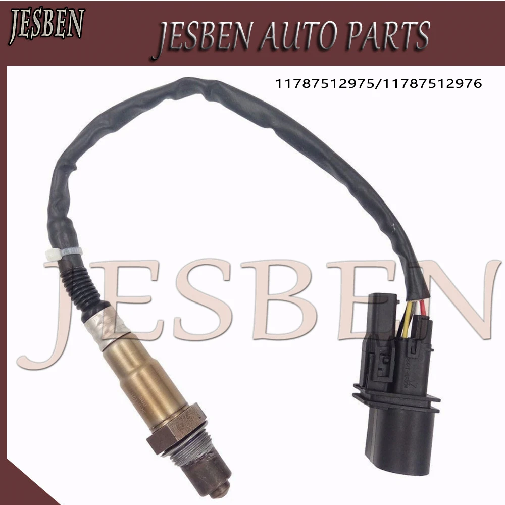 

JESBEN 5PCS/LOT 2*11787512975 1*11787512976 1*11787506539 1*11787506531 Oxygen Sensor for BMW