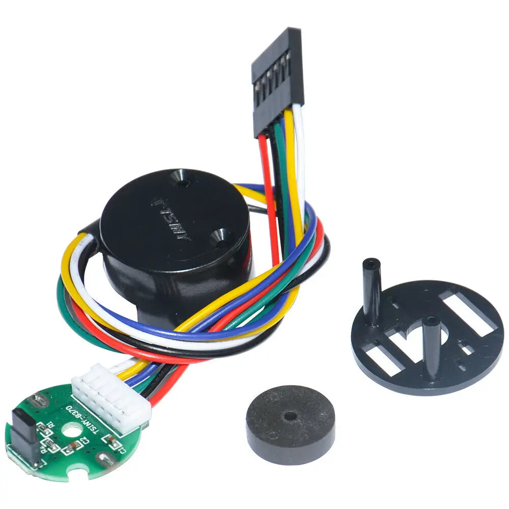 DC Motor Accessories Hall Magnetic Encoder 2.5V~24V Hall Sensor for 370 Motor Built-in Pull-up Resisto Battery Protection