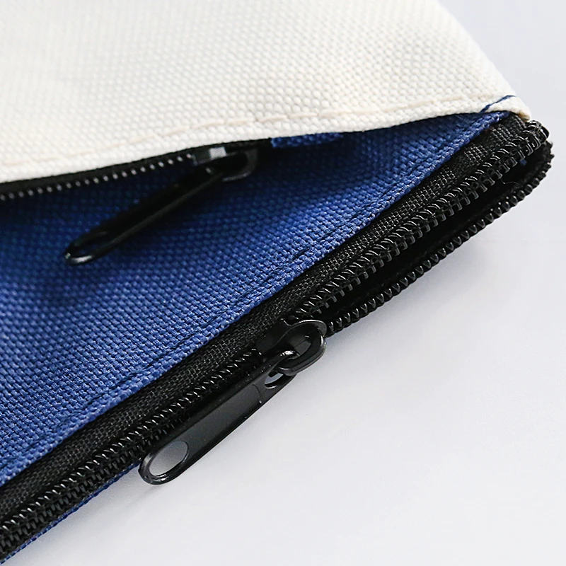 Creative Canvas A4 Zipper document Receive Bags Large Capacity Candy Color oxford cloth File Bag Student Storage Stationery