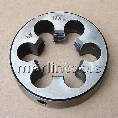 32mm x 2.0 Metric Right hand Die M32 x 2mm Pitch