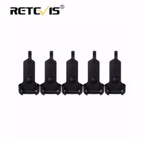 Walkie Talkie Belt Clip 5pcs For Retevis RT22 RT622 For WLN KD-C1 Two Way Radio Accessories J9121T