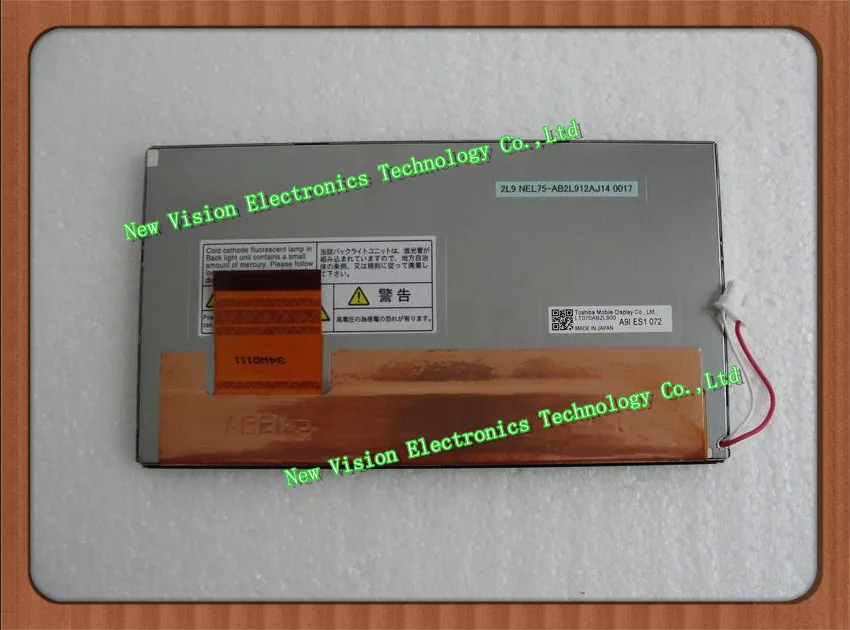 

LTA070B2L2F LT070AB2L900 Original 7.0 inch 800*480 TFT Car DVD Player LCD Display Screen