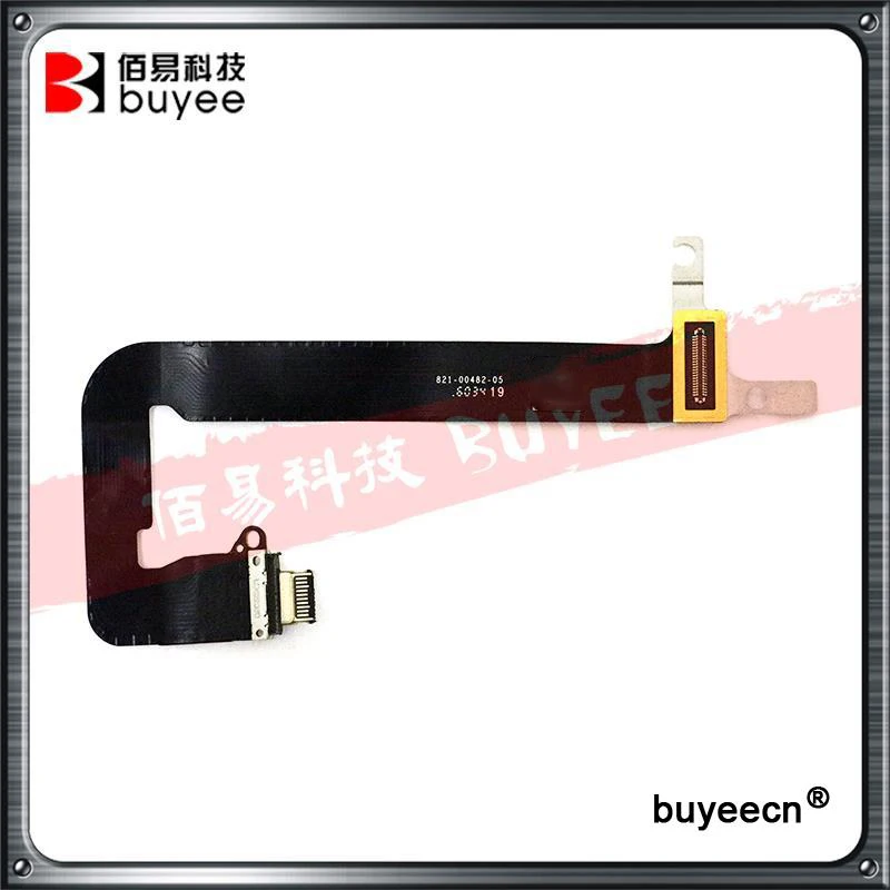 

Genuine Used For MacBook Air A1534 821-00482-05 Power Interface Line 2016 Year 12" 821-00482-A Power Jack DC-IN Board Flex Cable