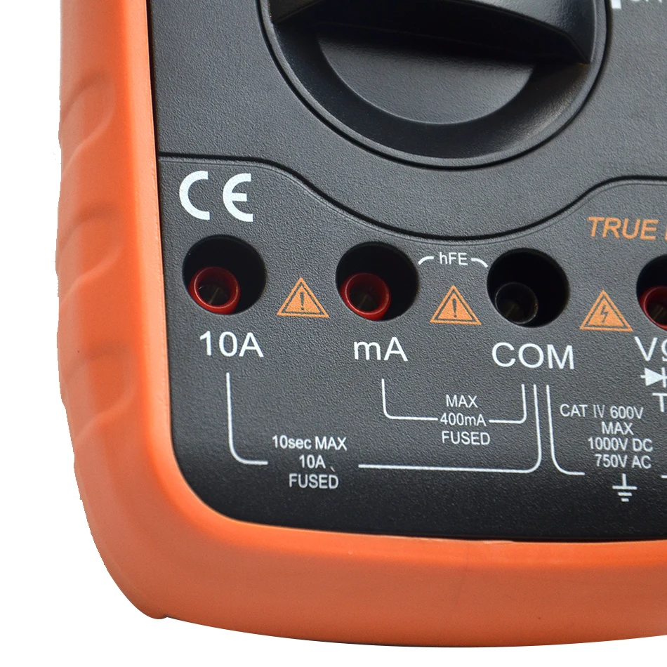 Professional True RMS Auto Range 4000 Counts Resistance Capacitance Frequency Temperature Victor Digital Multimeter