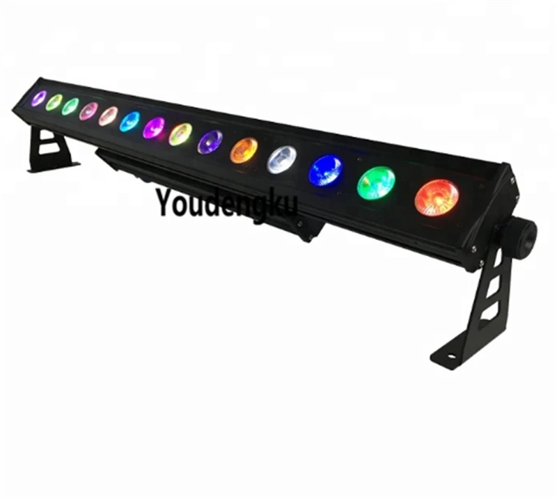 

6 pcs dmx ip65 14x15w RGBWA 5 in 1 led wall washer outdoor LED Pixel Bar Wall Washer light