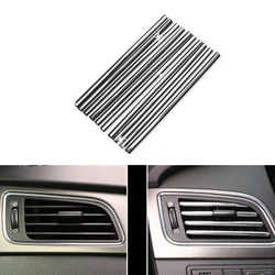 Car-styling 2018 New U Shaped DIY Air Vent Grille Decoration for Audi A1 A2 A3 A4 A5 A6 A7 A8 B5 B6 B7 B8 C5 C6 Q2 Q3 Q5 Q7 TT