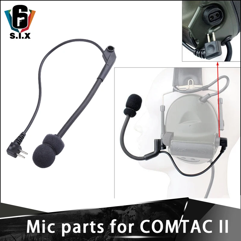 Z Tactical Contac Headset Microphone Softair Military Accessories Ztac Headphones Replacement