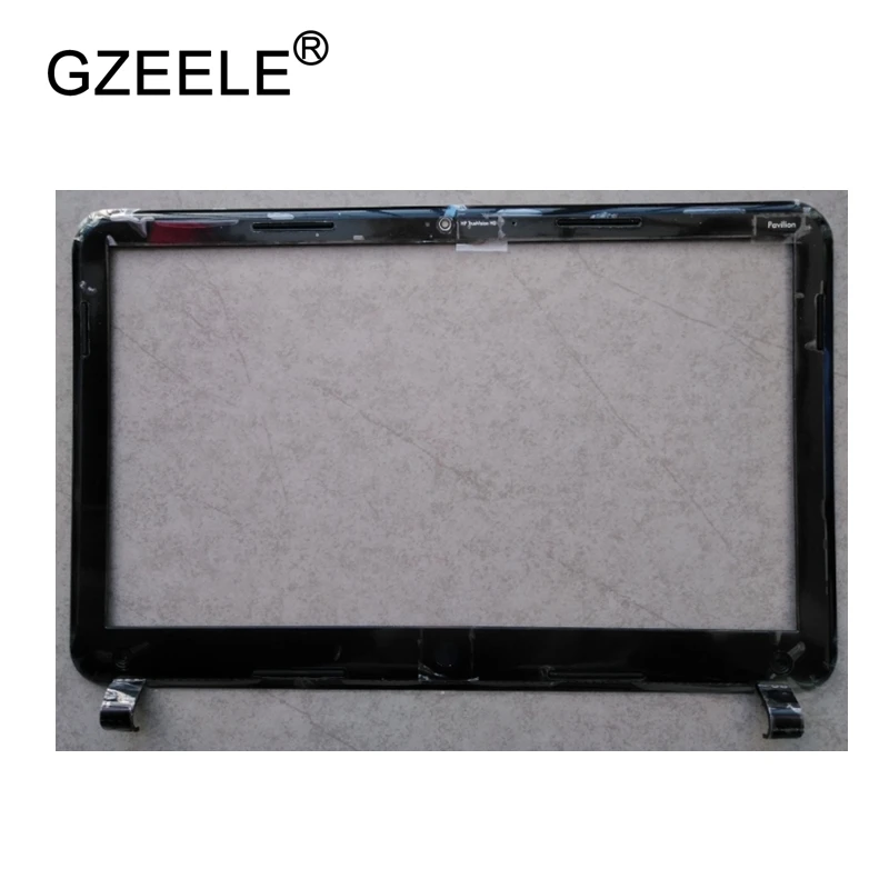 GZEELE New Laptop LCD Front Bezel Cover For HP Pavilion Sleekbook 14 14-B LED Screen Frame JTE39U33TP00 697907-001 for Non-touch