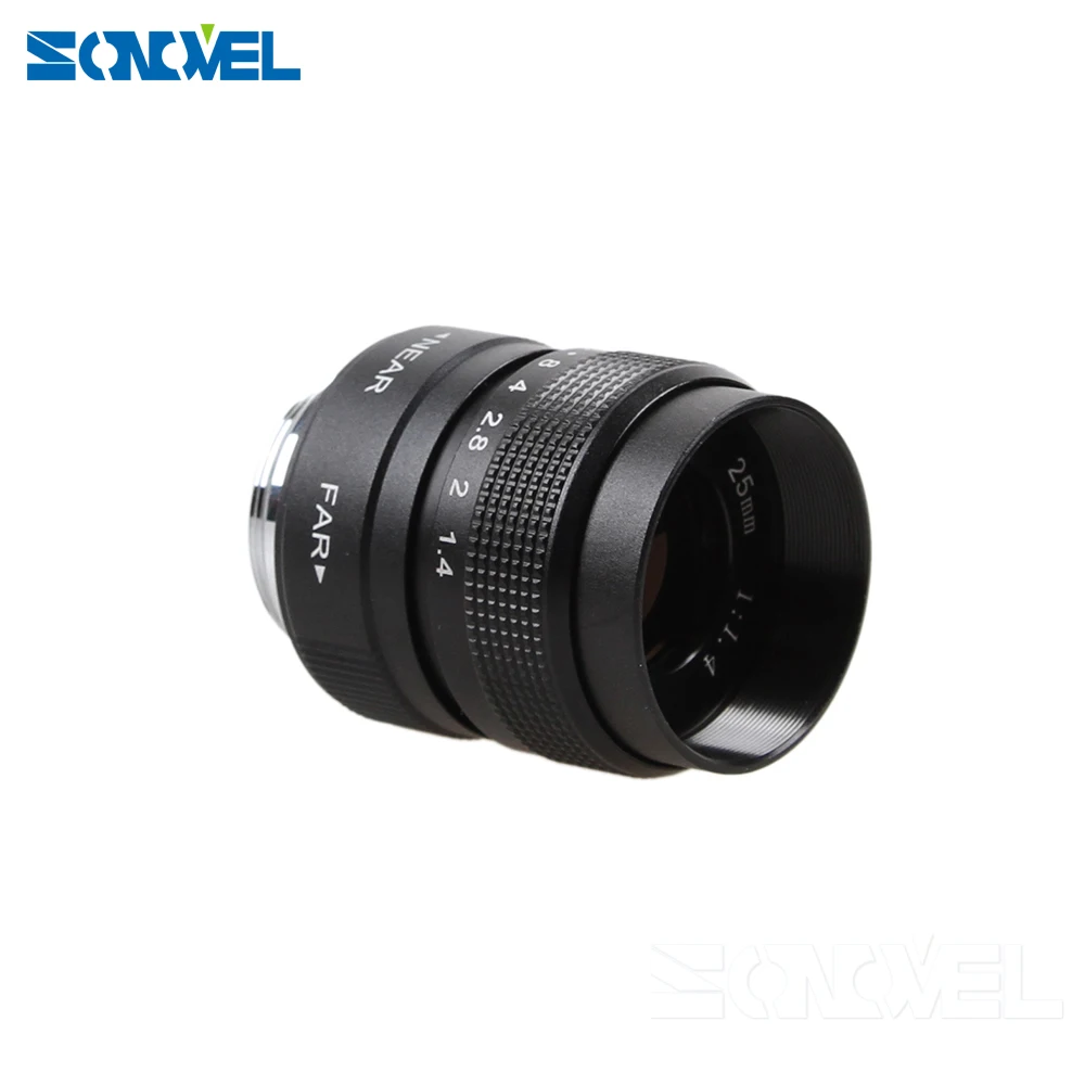 Fujian 25mm cámara CCTV Micro lente TV película enfoque fijo F1.4 C montaje para Fuji Fujifilm X-E2 E1 Pro1 X-M1 X-A2 X-A1 T1 sin espejo