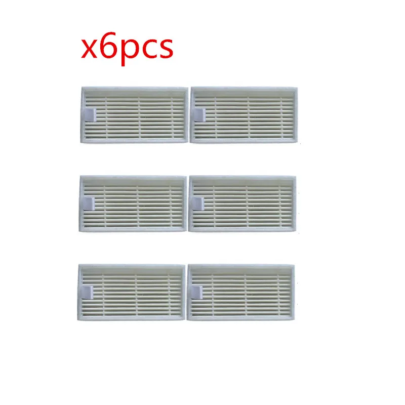 6 قطعة/الوحدة روبوت مكنسة كهربائية أجزاء استبدال فلتر HEPA ل هاير T322 ، GUTREND الفرح 90 الحيوانات الأليفة FUN110