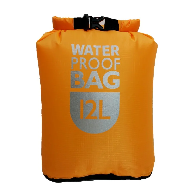 6/12/24L Waterproof Dry Bag Pack Sack Swimming Rafting Kayaking River Trekking Bags Floating Sailing Boating Quick drying Bag