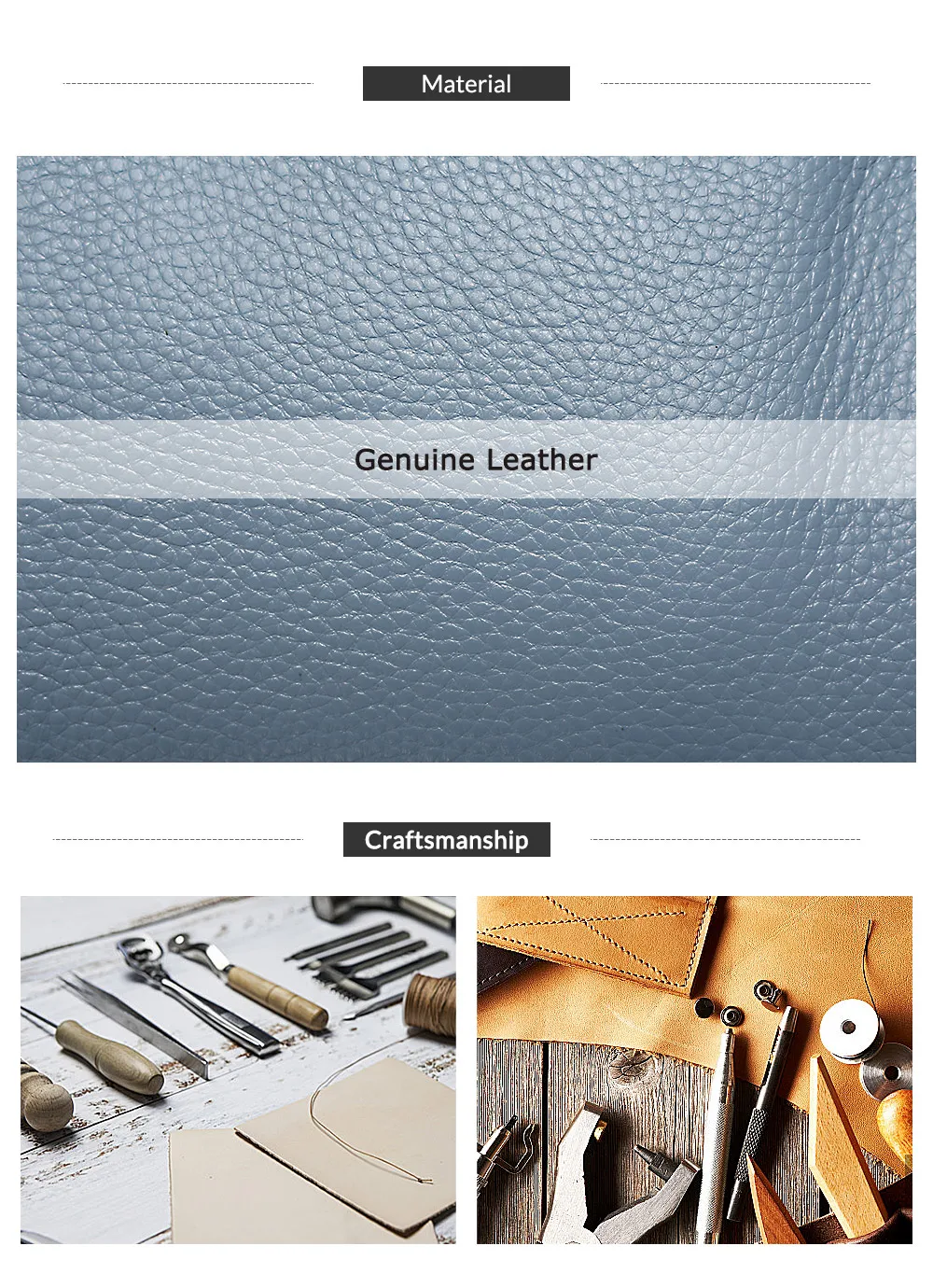 Zency Noble Damen Kleine Umhängetasche 100 % Echtleder Weiß Blau Mode Umhängetasche Geldbörse Beige Hobos Handtasche – Detail 7