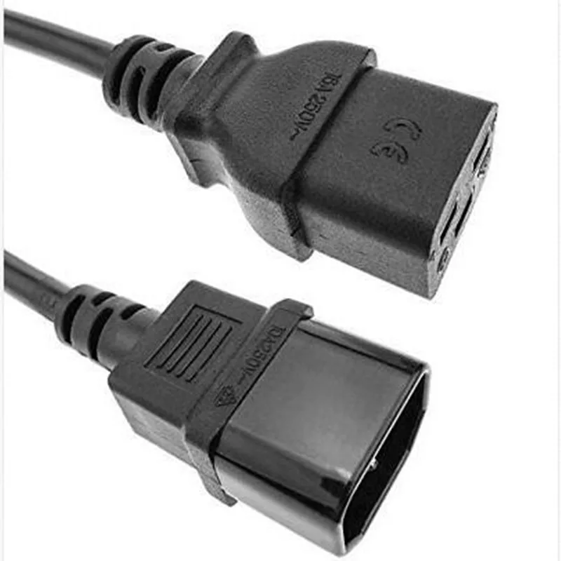 Power Cable IEC32 computer cable Power Cord Server PDU/UPS Power Cable C14 to C19 Male 16A/250V power supply cord 3X1.5mm