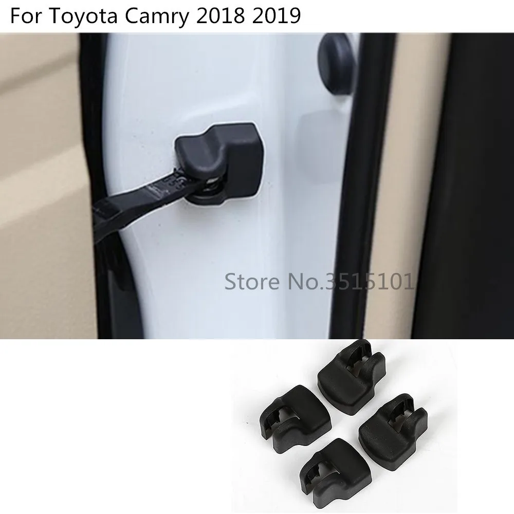 Anti Rust Water Proof Door Lock Key Keys Plastic Buckle Limit Device Trim For Toyota Camry XV70 2018 2019 2020 2021 2022 2023