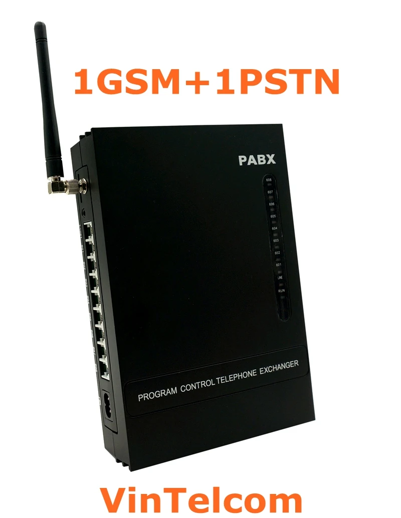 PBX manufacturer VinTelecom MS108-GSM //  Phone system PABX / follow me - NEW